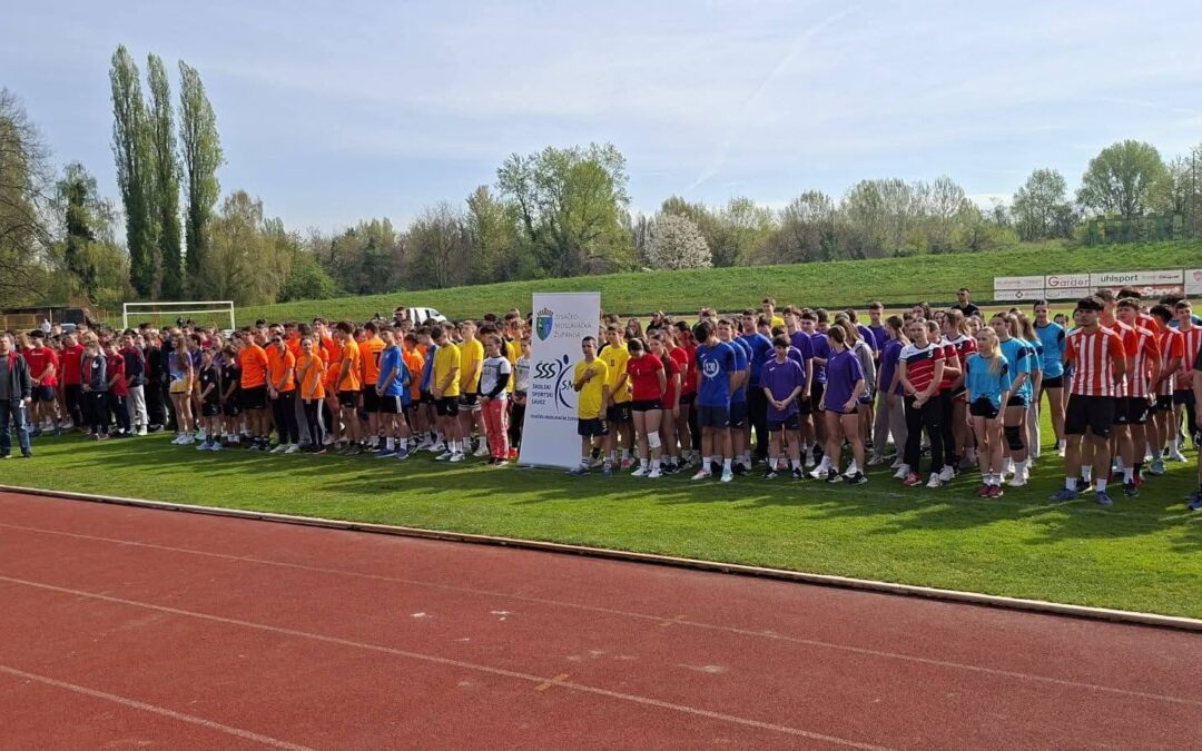 Županijsko natjecanje iz atletike za 7. i 8.razrede